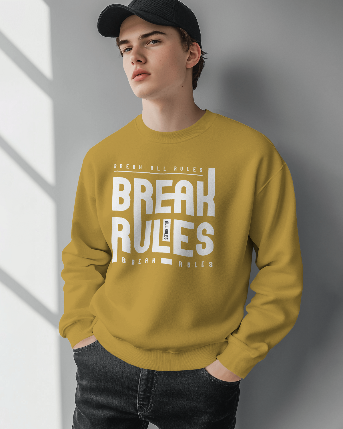 Blexee Men’s Break The Rules Sweatshirt