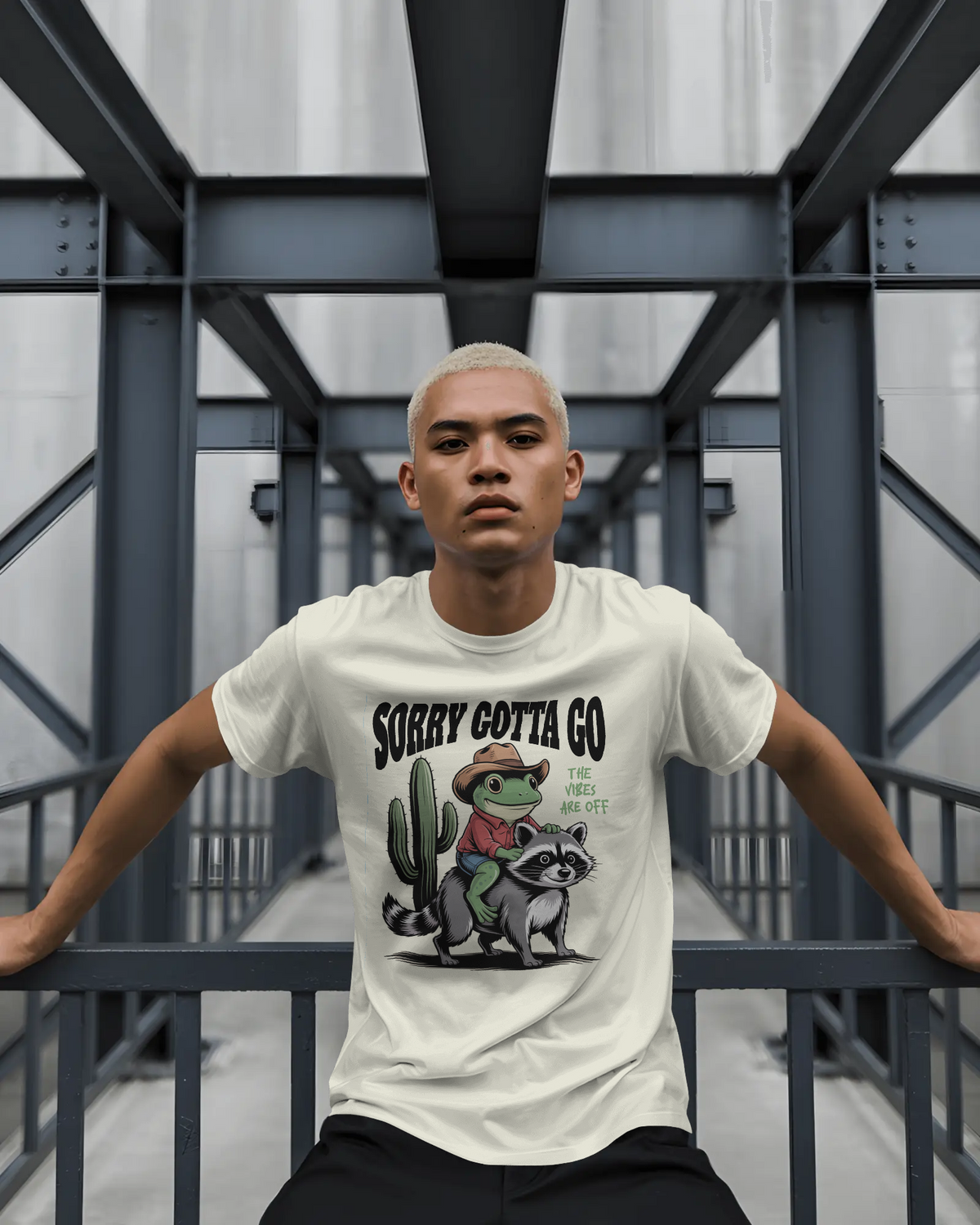 Blexee Men’s Sorry Gotta Go T-shirt