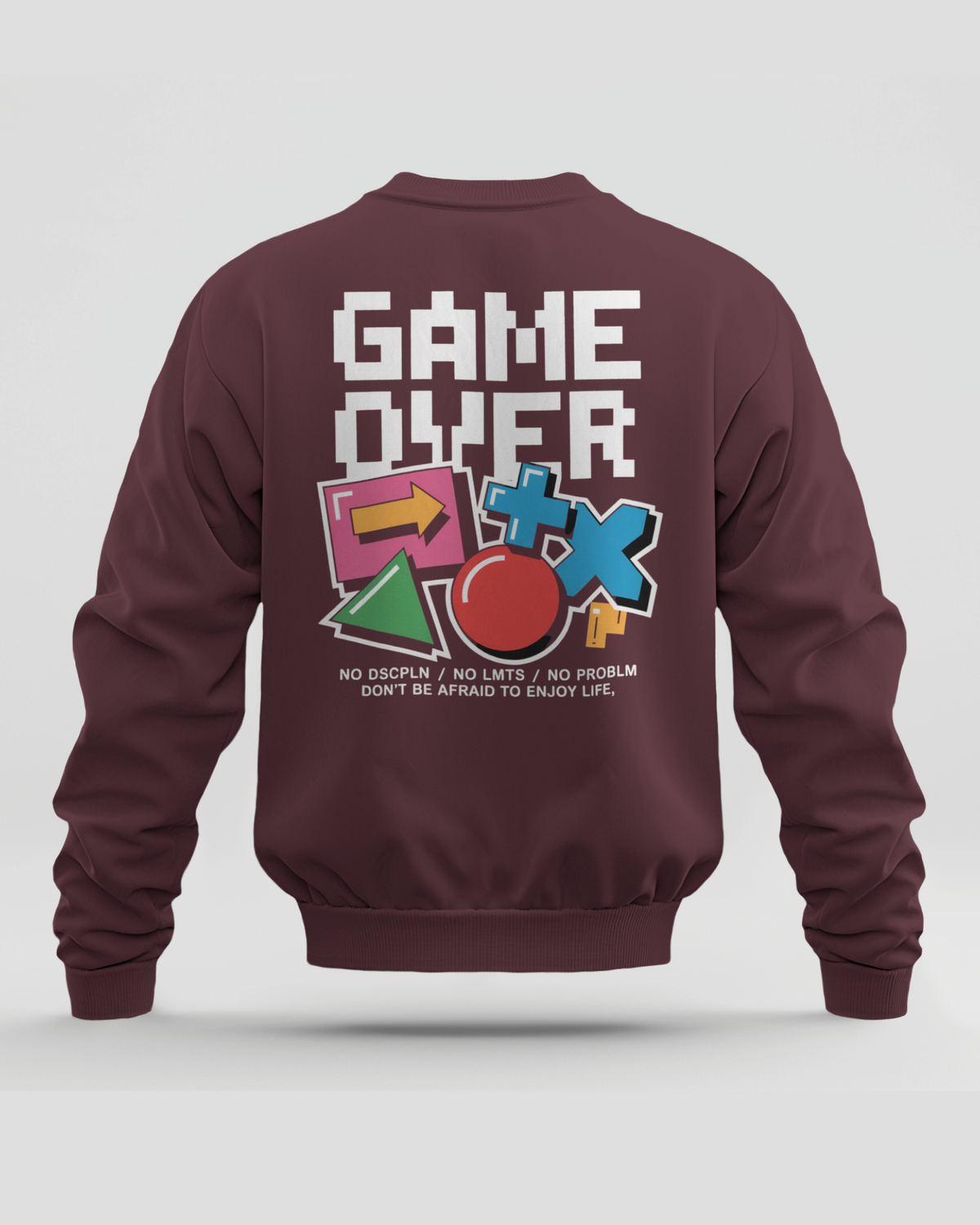 Blexee Men’s Game Over Sweatshirt