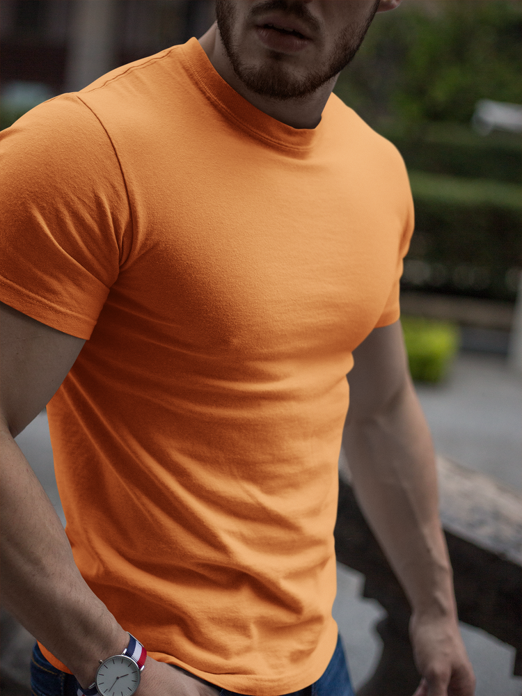Mens Round Neck T-shirt