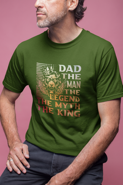 Blexee Men’s Dad The Man The Myth T-Shirt