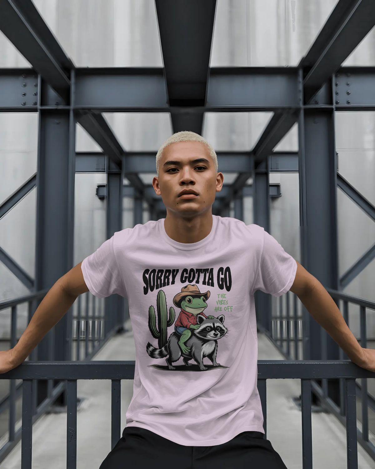 Blexee Men’s Sorry Gotta Go T-shirt