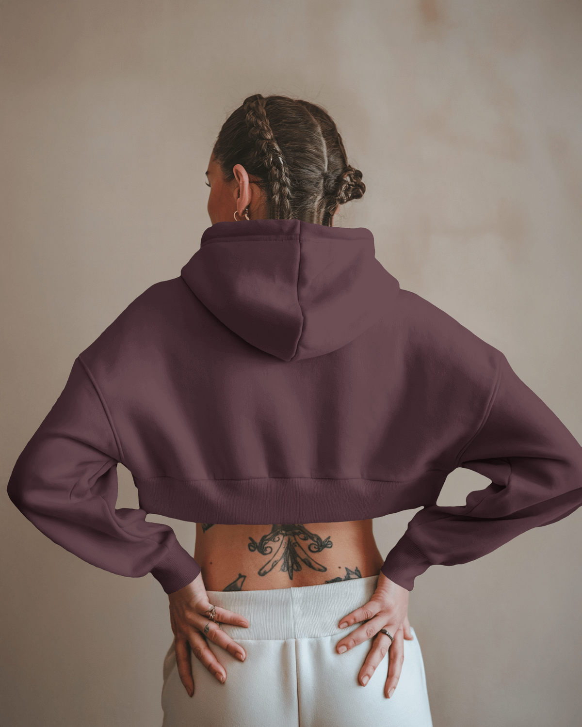 Blexee Women’s Better Days Ahead Cropped Hoodie