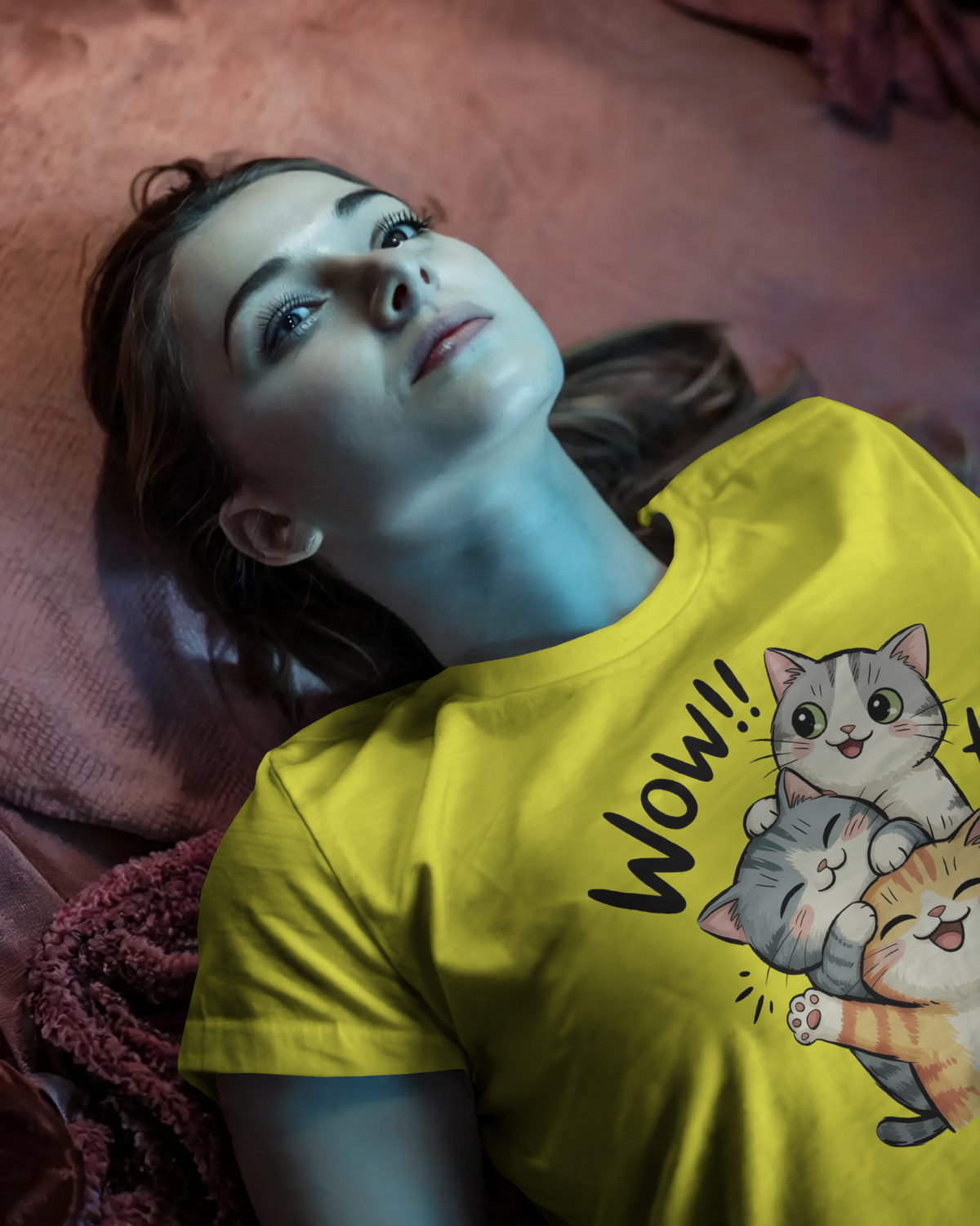 Blexee Women’s Three Cats T-shirt