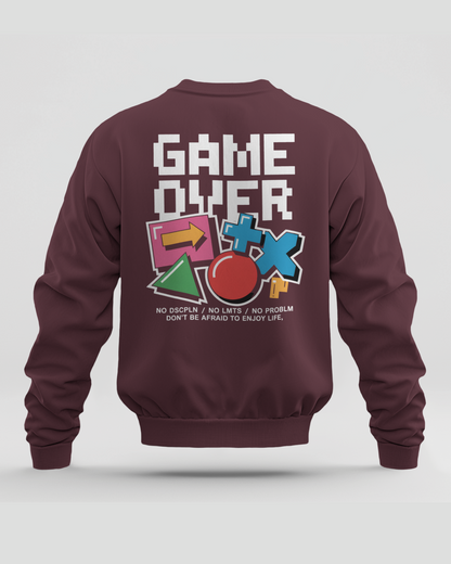 Blexee Men’s Game Over Sweatshirt